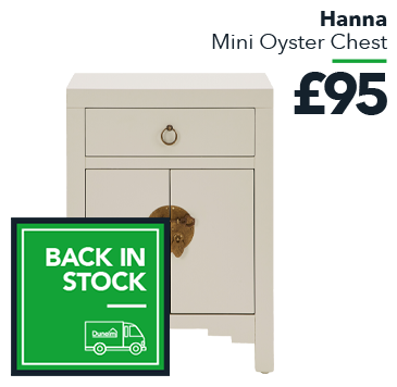 Hanna Mini Oyster Chest